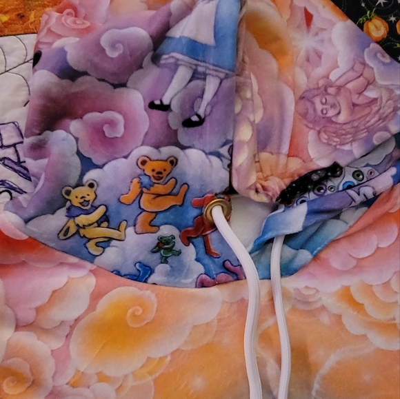 Brand New Divine Imagination Art Sherpa Art Hoodie - Picture 6 of 13